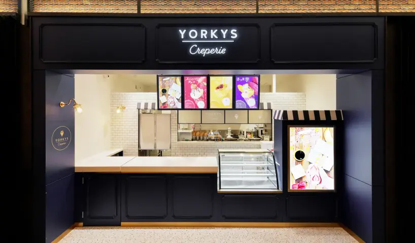YORKYS CREPERIE の店舗